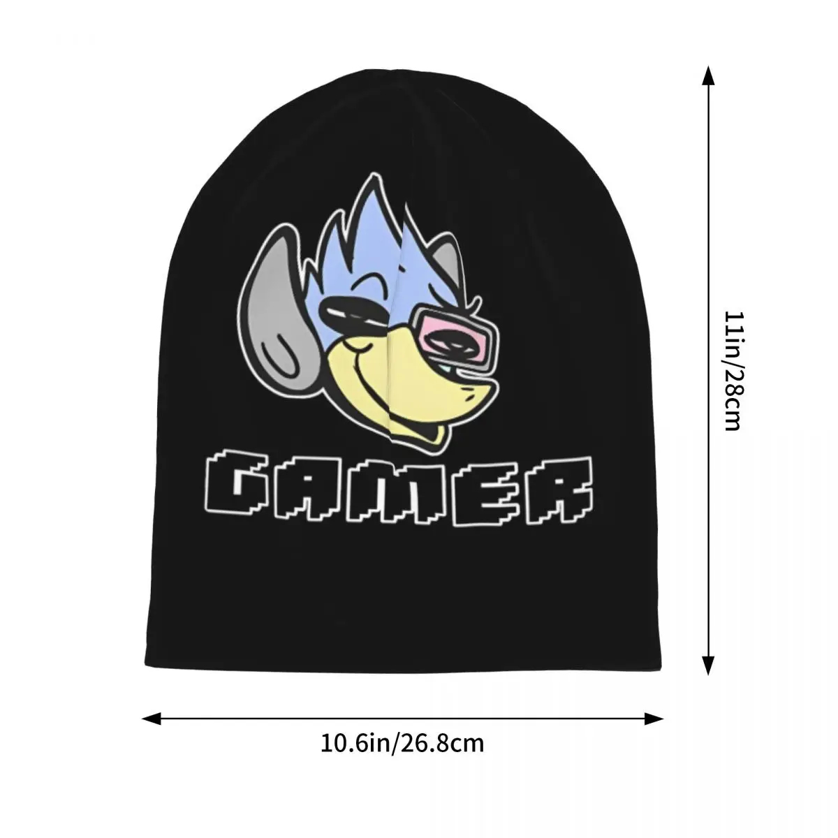 Berdly Gamer Skullies шапка-бини Deltarune Goth унисекс уличные шапки теплый капот двойного