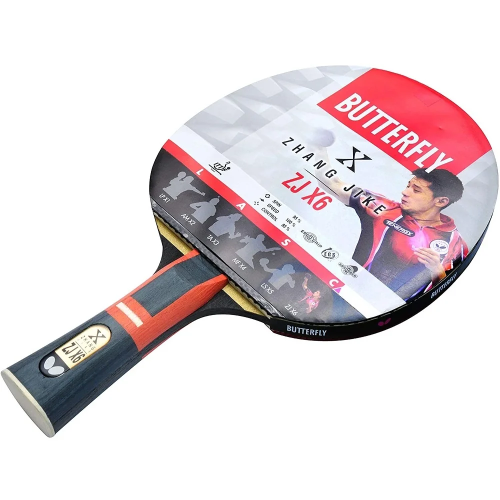 

Butterfly Zhang Jike Zjx6 Wakaba Table Tennis Racket Bat ITTF Approved Ping Pong Racket for Professional Level Sportive Players