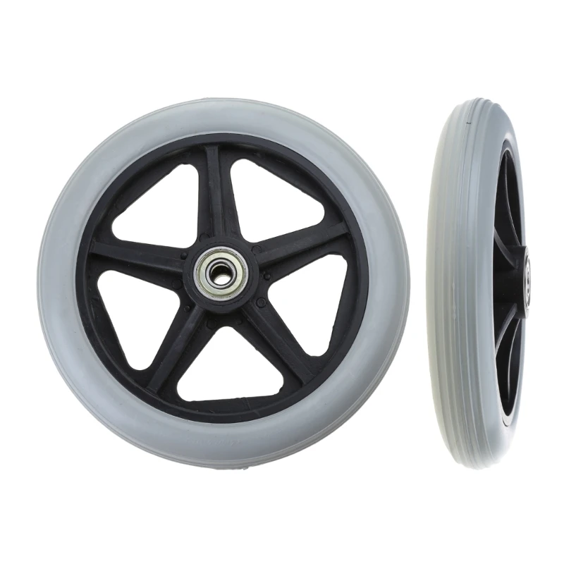 2 шт. 6-дюймовые ролики для инвалидных колясок маленькая тележка колеса стула