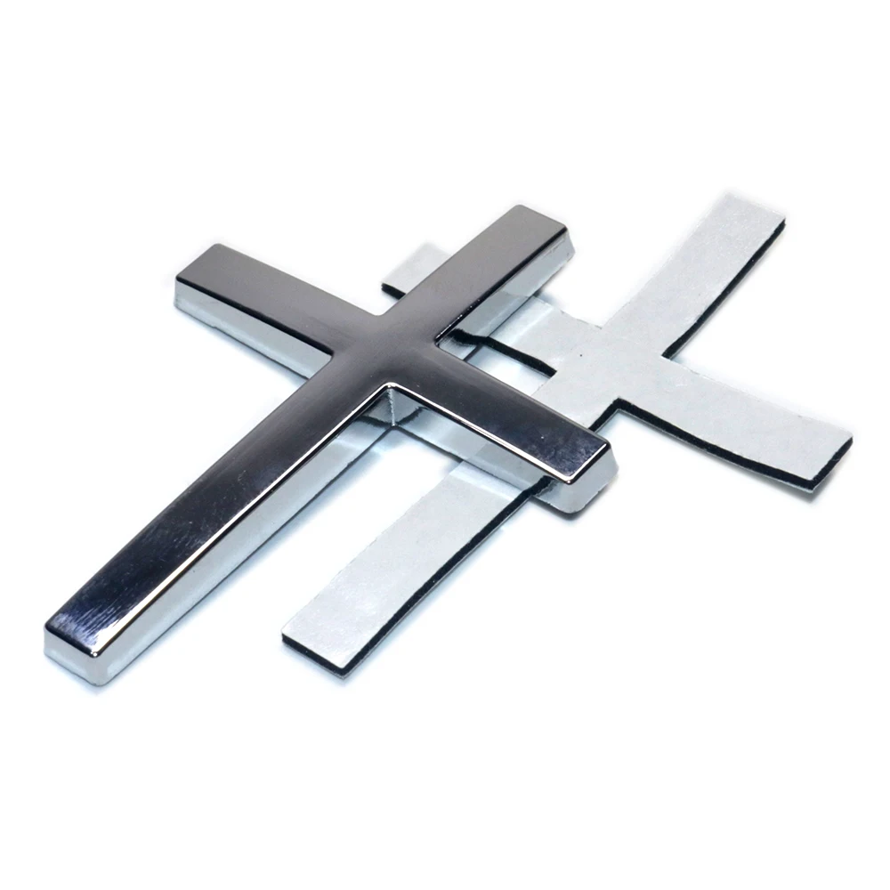

1 шт. автомобильный Стайлинг автомобиля 3D металлическая наклейка христианский крест авто эмблема кузова наклейка автомобильные аксессуары для BWM Audi Honda Opel Ford