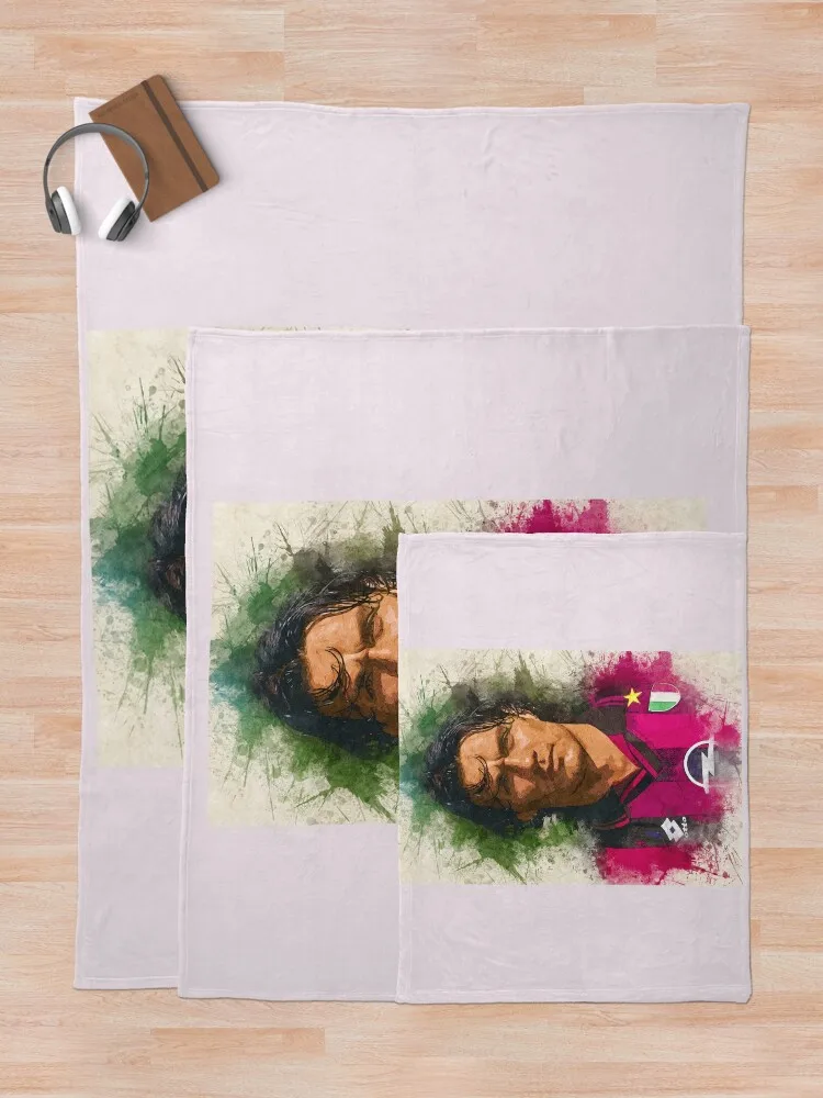 Паоло Мальдини Портретное одеяло Мягкое клетчатое постельное белье Одеяла