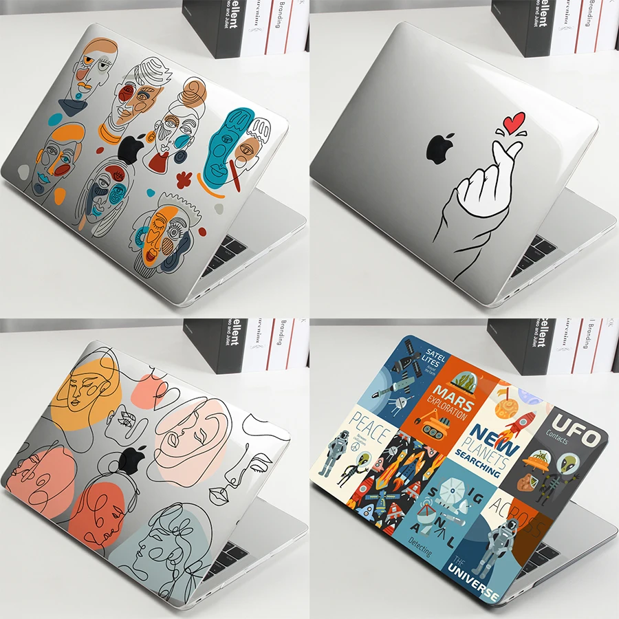 

Fashion Pattern Case For Macbook Air 13 A2337 A2179 ID A2338 2020 M1 Chip Pro 14 15 16 A2485 A2442 A2141 2021 Latest Version
