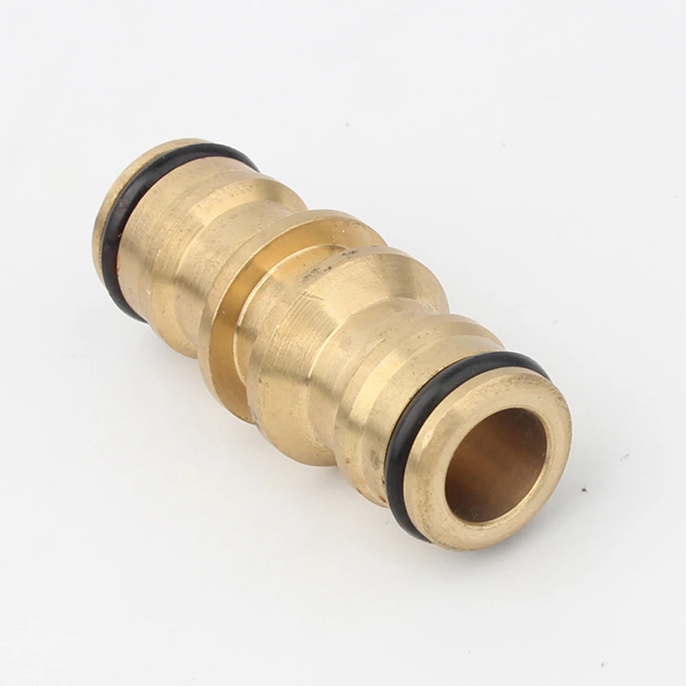 

2 Way Hose Connector Extension Garden Irrigation Joiner Male Quick Joint Repair Replacement Water Pipe Brand New