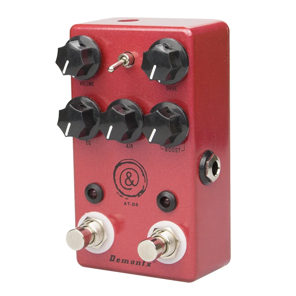 Фото Demonfx AT-DS AT-DS CK COMPRESSOR Overdrive Гитарная педаль эффектов Overdrive с True Bypass CK COMPRESSOR АВТО WAH Гитарная часть №4