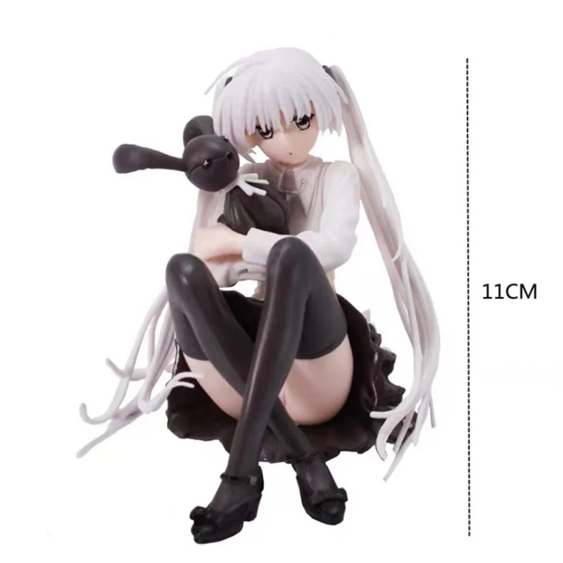 

11cm Anime Yosuga no Sora Kasugano Sora Hold A Rabbit PVC Action Figure Model Toys Doll