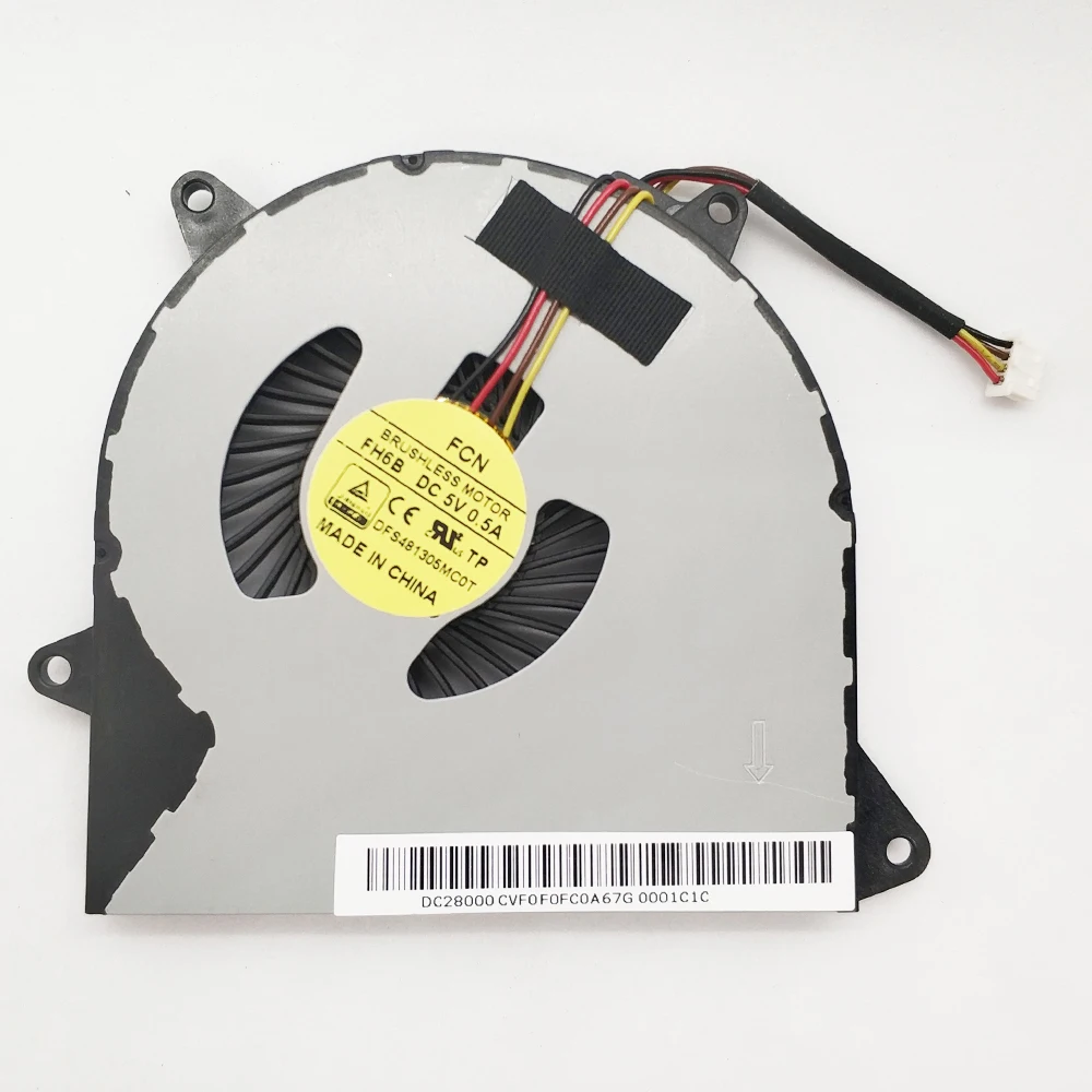 

Новый вентилятор охлаждения процессора для Lenovo IdeaPad 100-15 100-14 110-14IBR 110-15ACL 110-14isk TianYi 100-15IBD DFS481305MC0T FH6B радиатор