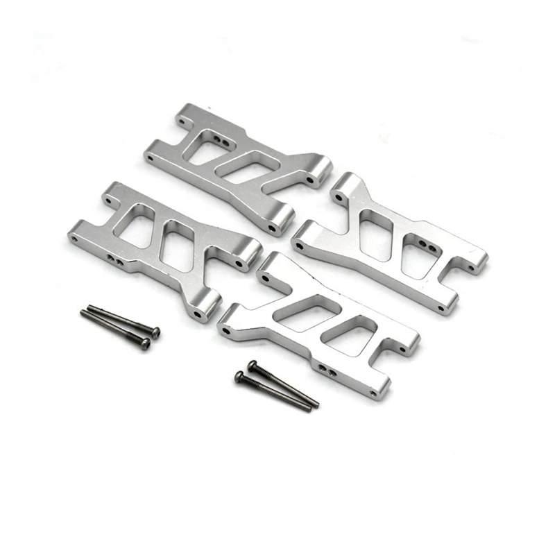4Pcs Metal Front And Rear Suspension Arm Set 7630 For Traxxas Latrax Teton 1/18 RC Car Upgrade Parts Accessories