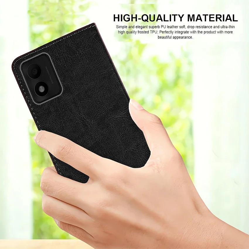 Для Motorola One Macro Pro Fusion Plus Moto G G3 E3 C кошелек откидной кожаный магнитный слот для карт