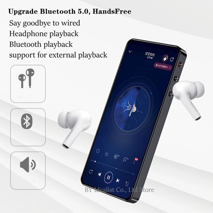 Новая камера Mahdi 16 Гб Mp4 плеер Bluetooth Wifi Android сенсорный экран 4 2 дюйма HIFI