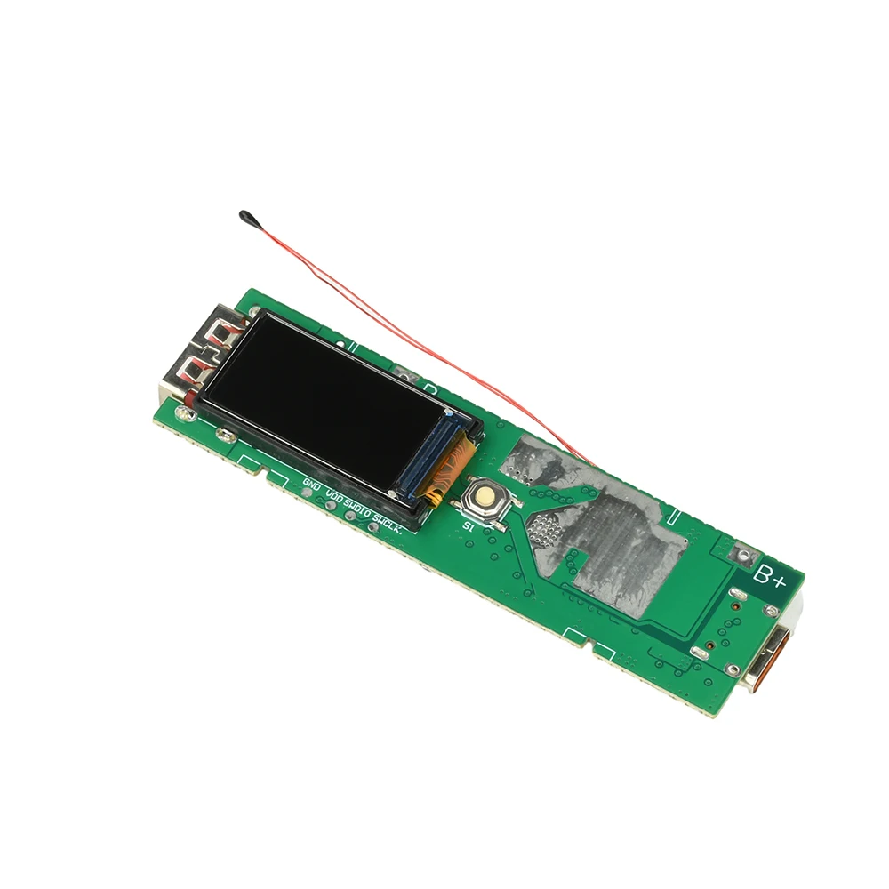 Фото Модуль сверхбыстрой зарядки Type-C USB 22,5 Вт, цветной TFT-экран, цифровой дисплей, комплект Power Bank «сделай сам», поддержка PD/QC/VOC, многопротокол №5