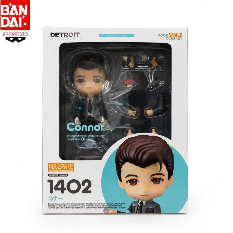 В наличии: Оригинальная фигурка Bandai GSC Detroit: Become Human Коннор, новая, в коробке, аниме-персонаж, игрушка. (art.: 3920db02c4a44) - 3920db02c4a44