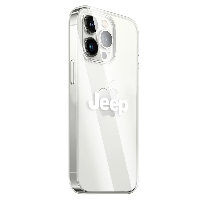 Роскошный прозрачный чехол для телефона IPhone 11 12 13 14 Pro Max XR X XS SE 7 8 Plus Jeep Wrangler Liberty Grand
