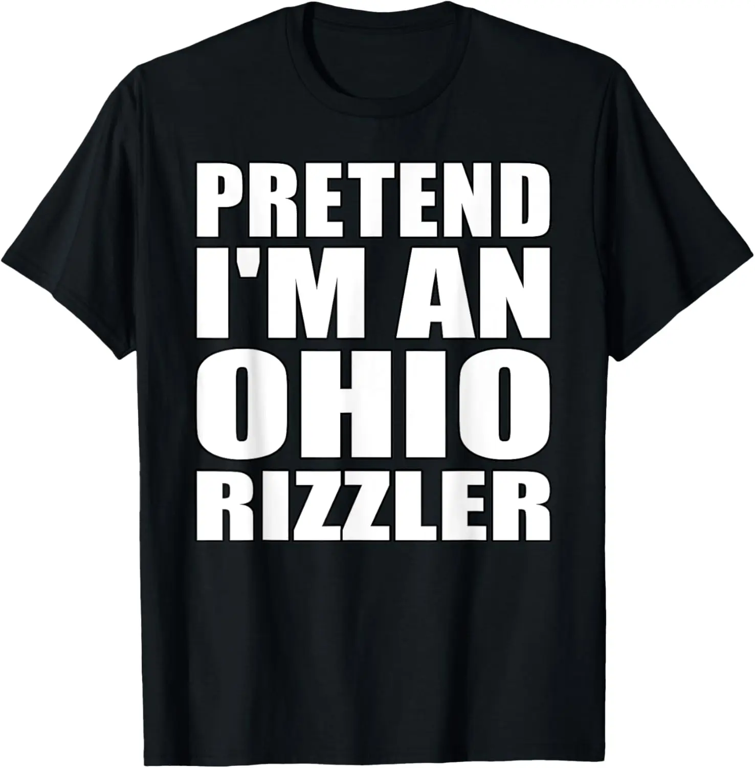 Притворясь я Огайо Розлер железный мем костюм Brainrot футболка