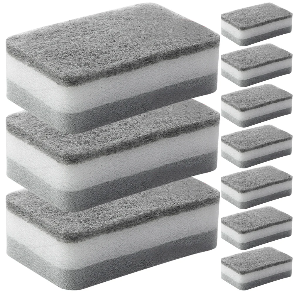 

10Pcs Scrubber Sponge Sponges Washing Washing Dishes Scrubbing Sponges Dish Sponges for Kitchen Home Washing