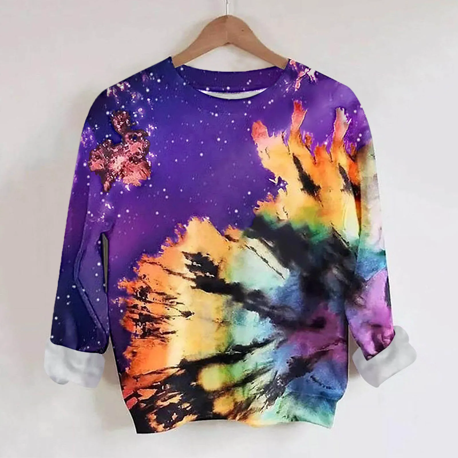 

Hoodie Dress Women Winter Womens Plain Pullover Hoodies Women O-Neck Winter Sweatshirts Women Womens Cotton Sweatshirts