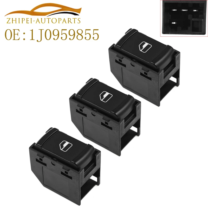 1J095985 5 кнопка переключения стеклоподъемника автомобиля для Volkswagen PASSAT B5 98-04 MK4 Jetta