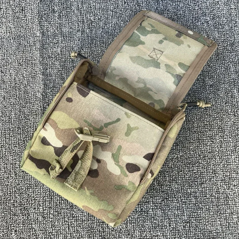 Фото Тактический чехол NVG для страйкбола Molle, очки ночного видения, чехол для батареи, Multicam 500D, медицинская сумка для хранения, снаряжение №5