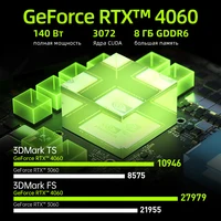 Игровой ноутбук Machenike с видеокартами 4060/4070#2