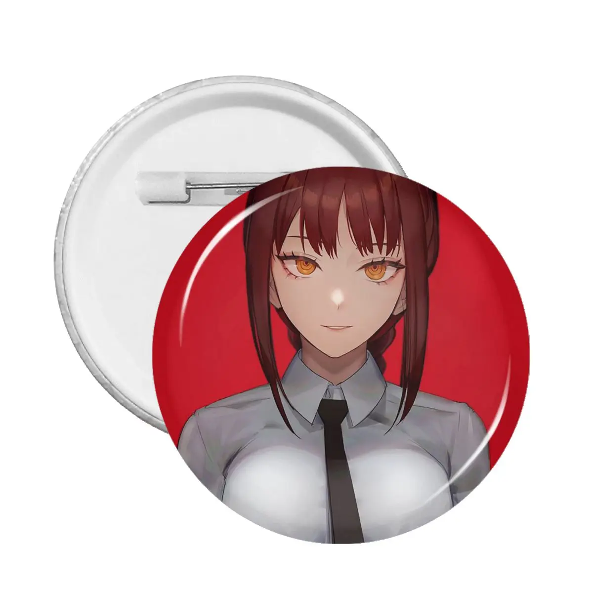 

59mm Anime Chainsaw Man Soft Button Pin Cute Badges Denji Makima Aki Lapel Pins Brooch for Clothes Jewelry Accessories Gift