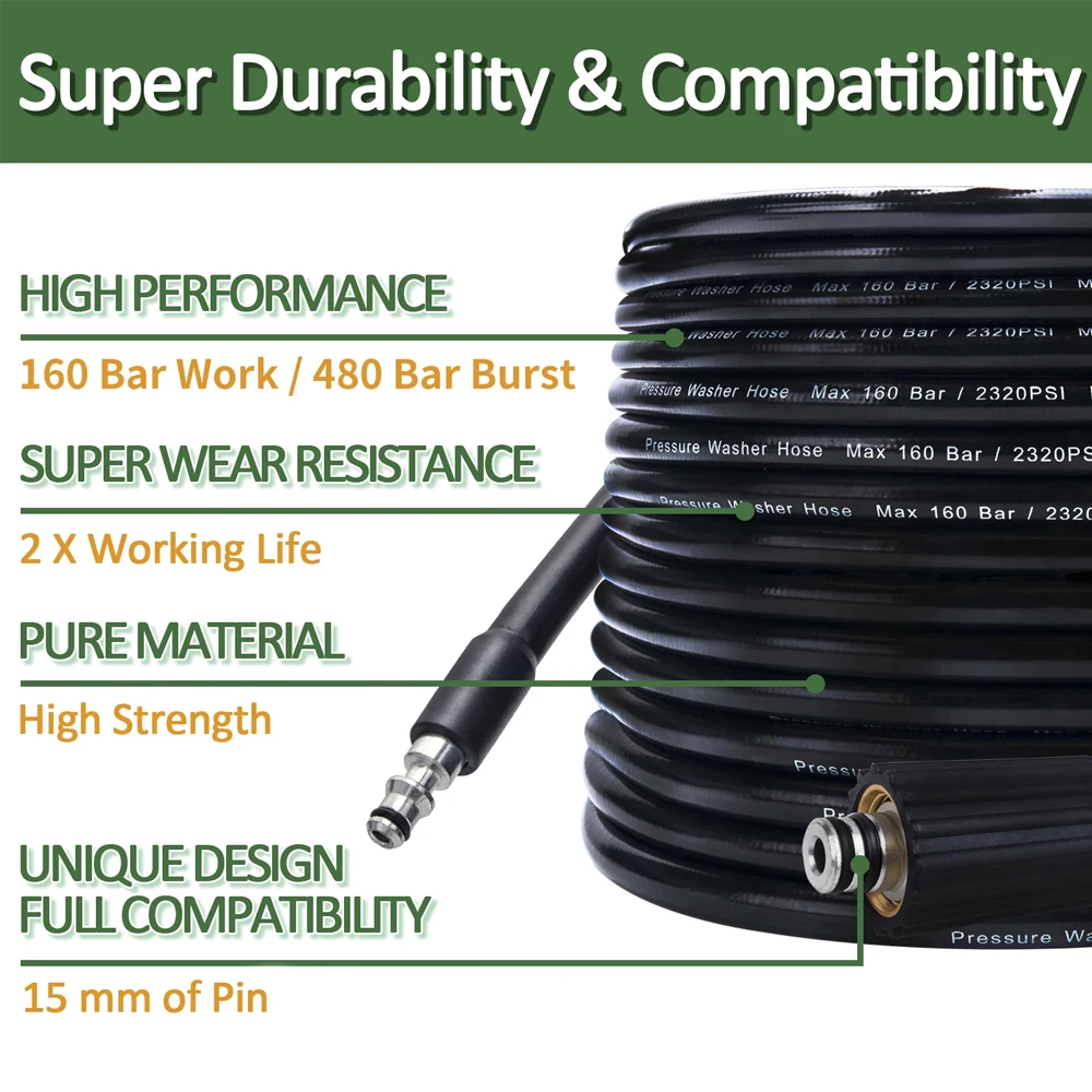 Шланг высокого давления для портативных аксессуаров автомойки Parkside Lavor PHD с