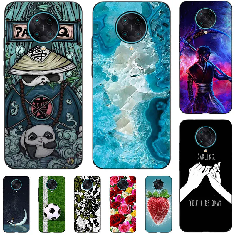 Мягкий чехол для Xiaomi Redmi K30 Pro K30S K30Pro ZOOM Xiaomi POCO F2 Pro POCO X2, чехол для телефона в стиле аниме, цветок, футбольный чехол