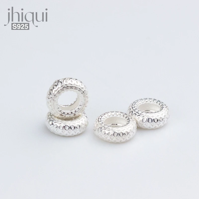 

Бусины из серебра 3,9 пробы, 10*10*925 мм