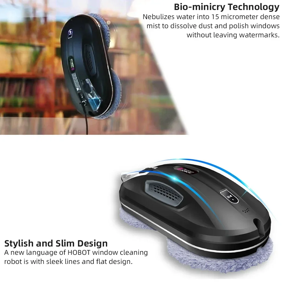 Промышленный робот для мытья окон премиум-класса 388 двойной распылитель воды