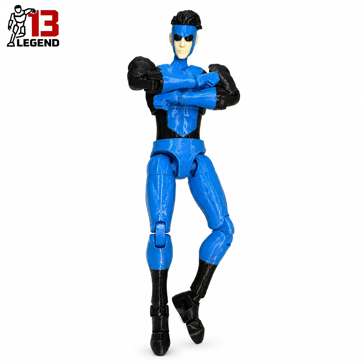 Фото Фигурка Legend13 Invincible Mark2.0, напечатанная на 3D-принтере, модель аниме T13, многосуставная, подвижная, коллекционная игрушка, подарок №4