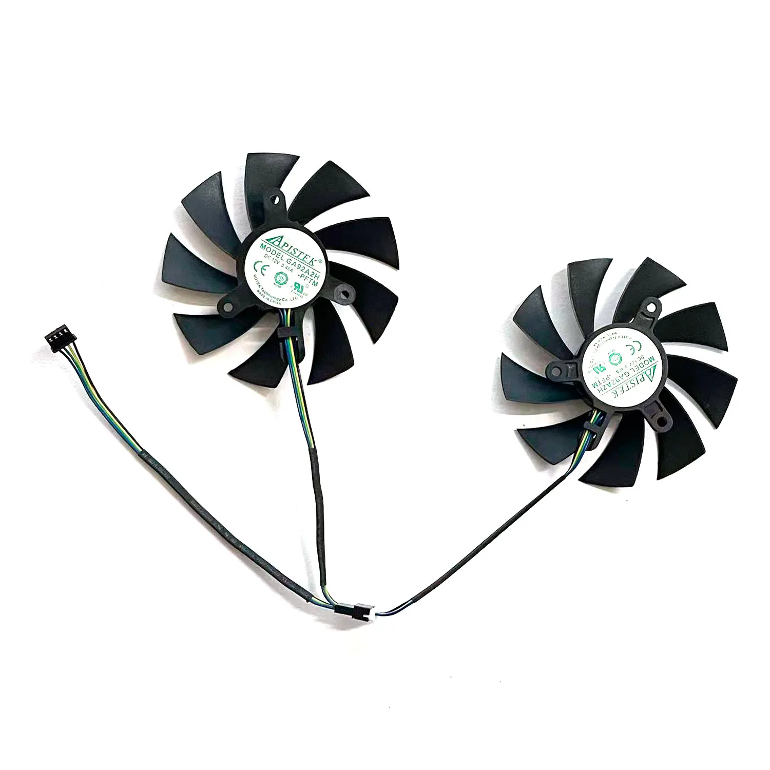 DIY новый вентилятор для графического процессора 4PIN 85 мм GTX760 770 780 T сменный