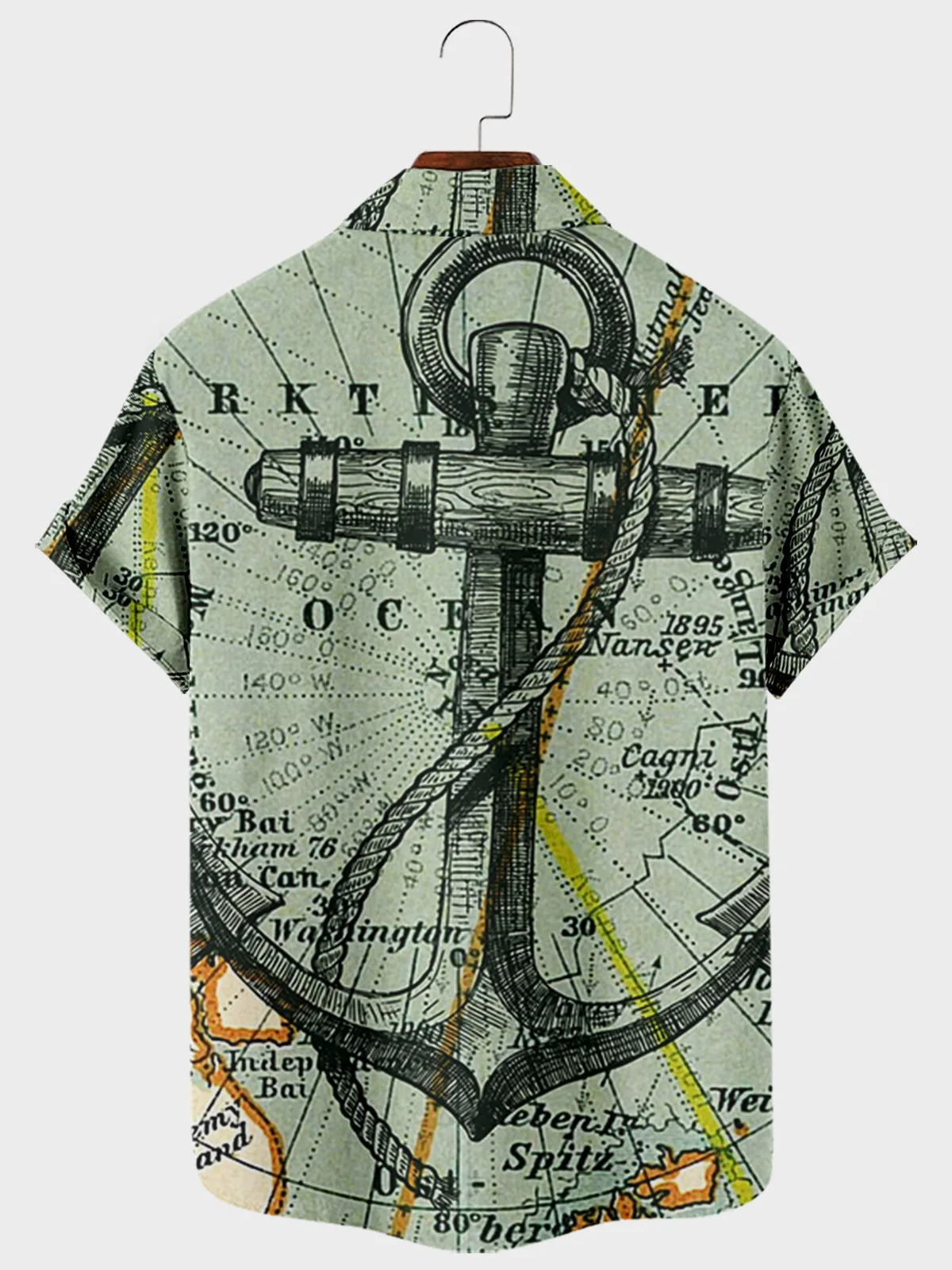 Летняя мужская пляжная одежда повседневная Гавайские черные рубашки с