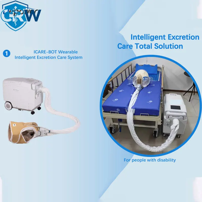 Умный контейнер для сбора отходов CRW Smart Excretion Care 8,5 л с шлангом 33 мм для длительно лежачих пациентов (art.: 3920dad8d4205) - 3920dad8d4205