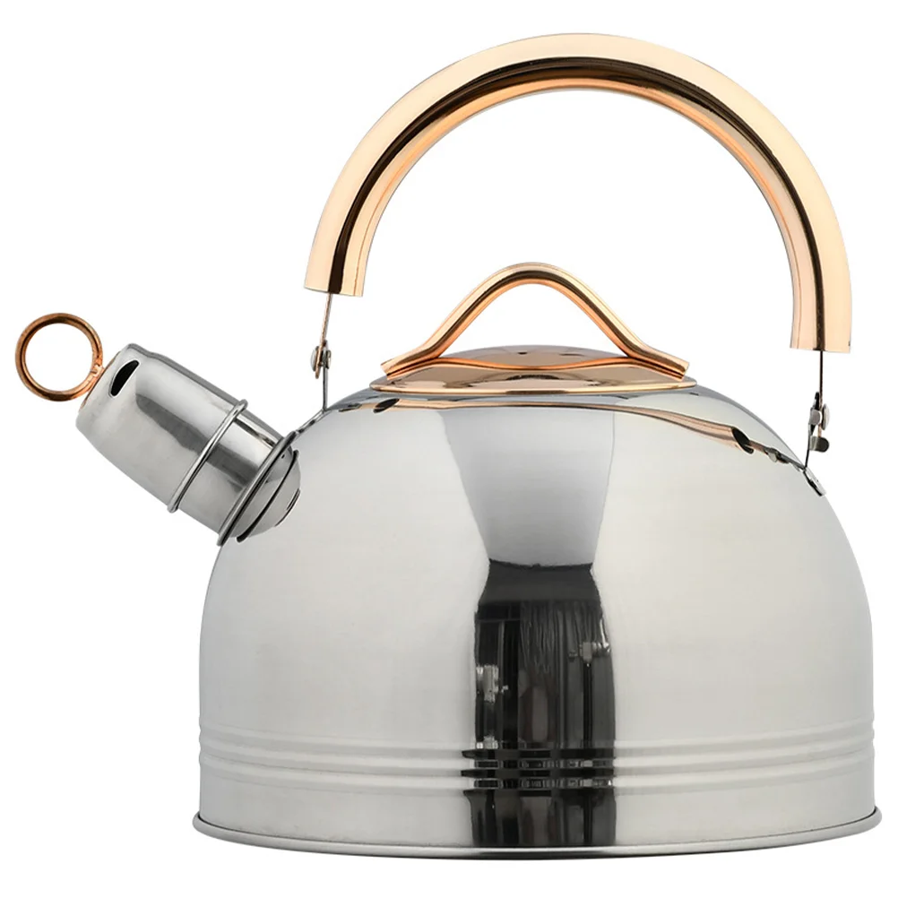 

1PC Whistling Tea Kettle 3L Boiling Teapot Stainless Steel Teakettle for Home