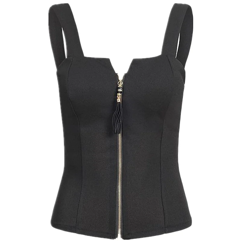 Fashion Solid Waist Trainer Body Shapers Women Zipper Corset Shapewear Woman Clothes Sexy Slimming Shaping Tops Fajas Ropa Mujer
