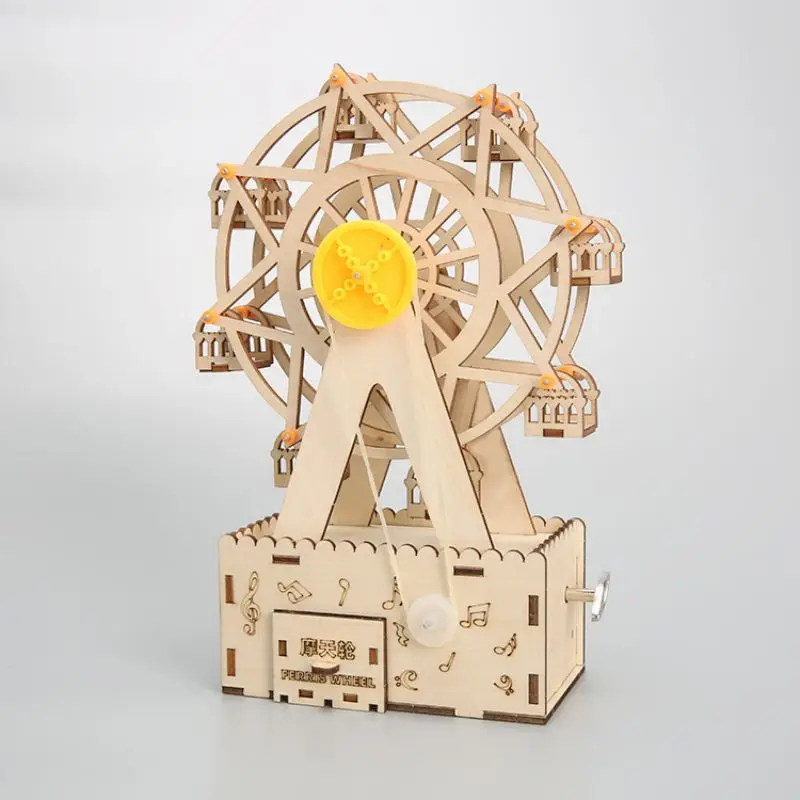 

Music Ferris wheel technology small production music box diy handmade science experiment science and education toys diy toys