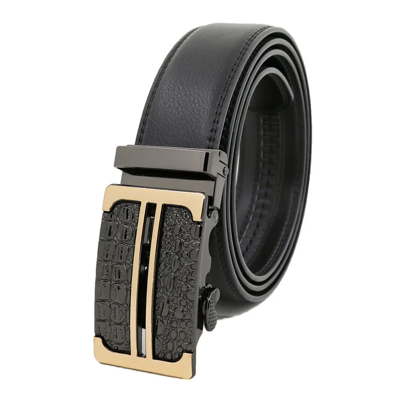 

Fashion Belt 2023 Hot Designer Automatic Buckle Genuine Cowhide Leather 110cm-130cm Luxury Brand Belts For Men Male High Quality