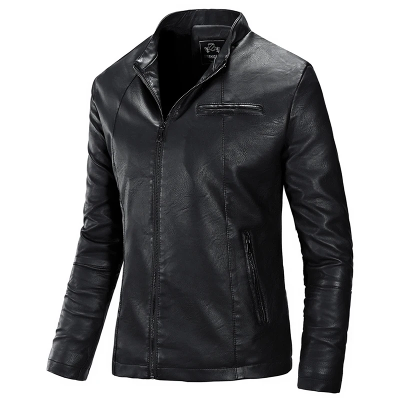 

Spring High Quality Luxury Men's Real Bomber Genuine Leather Biker Aviator Motorcycle Sheepskin Pilot Jacket Trench Coat Avirex