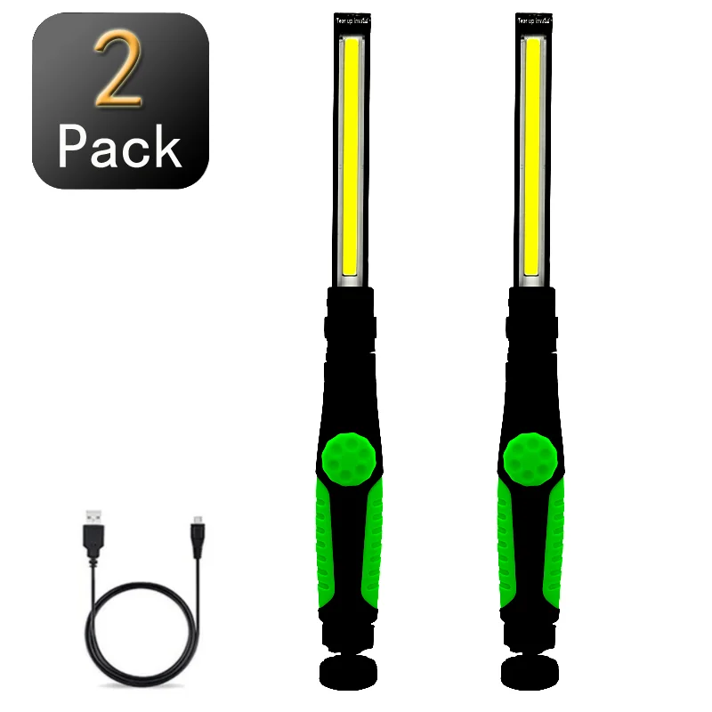 Handheld 4 Mode COB Work Light Adjustable Magnetic Inspection USB Rechargeable Torch Flashlight for Camping Hiking Working | Освещение