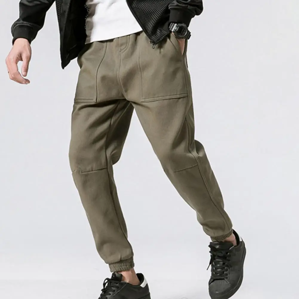 

Men Pants Elastic Waist Drawstring Energetic Spring Trousers Pantalones Tipo Cargo Pants Men Cargo Pants Trousers for Men 2022