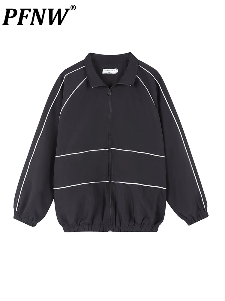 

Мужская куртка с воротником-стойкой, в американском стиле