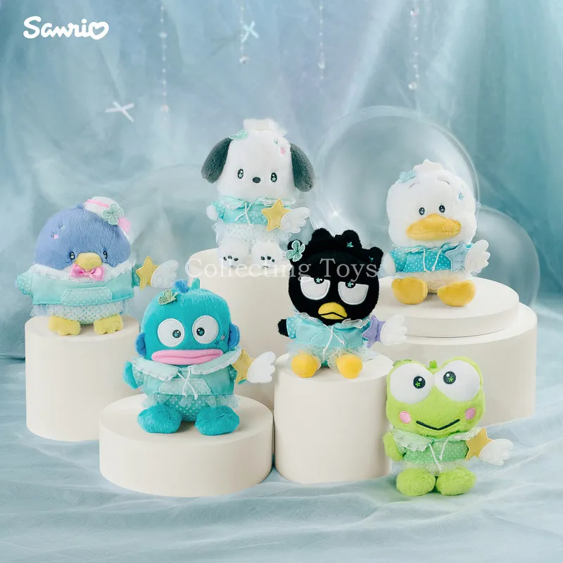 Фото В наличии: Плюшевые брелоки Sanrio Star Wish Angel, Cinnamoroll, My Melody, Kuromi, Little Twin Stars, Pompompurin – коллекционные подарки для сумок №3