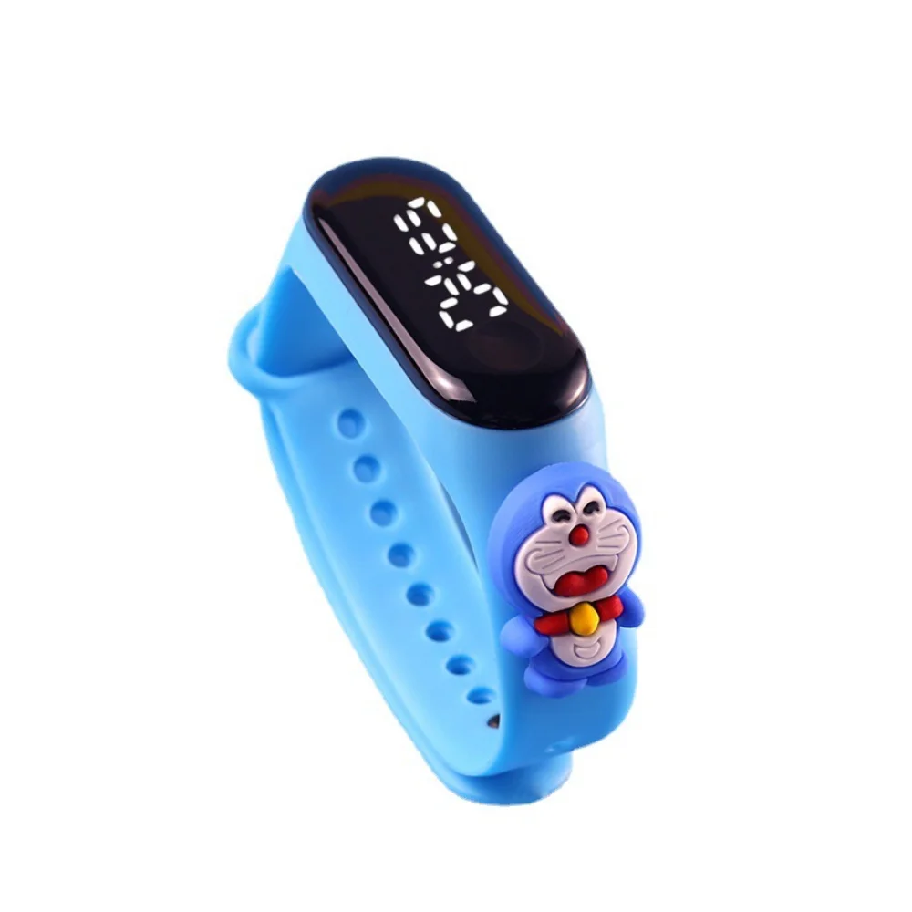 Waterproof Cartoon Children's White Light LED Electronic Watch Sports Bracelet Table