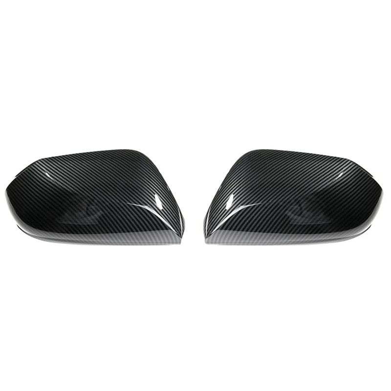 

Накладка на боковое зеркало заднего вида из углеродного волокна, декоративная накладка для Toyota Camry LE SE 2018-2022, аксессуары