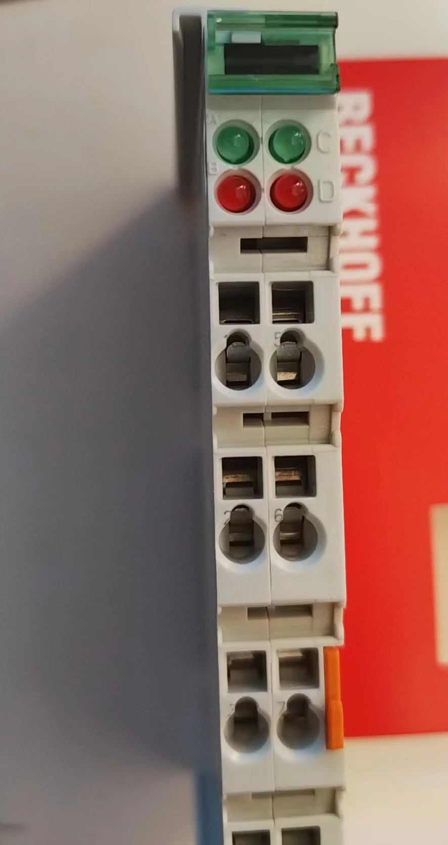 Новый оригинальный двухканальный входной модуль имитации becjoff kl3022 ток 4. .. 20 мАч 12