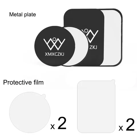 XMXCZKJ универсальный металлический лист для магнитного держателя автомобиля металлический Железный с пластиной Защитная пленка для телефона