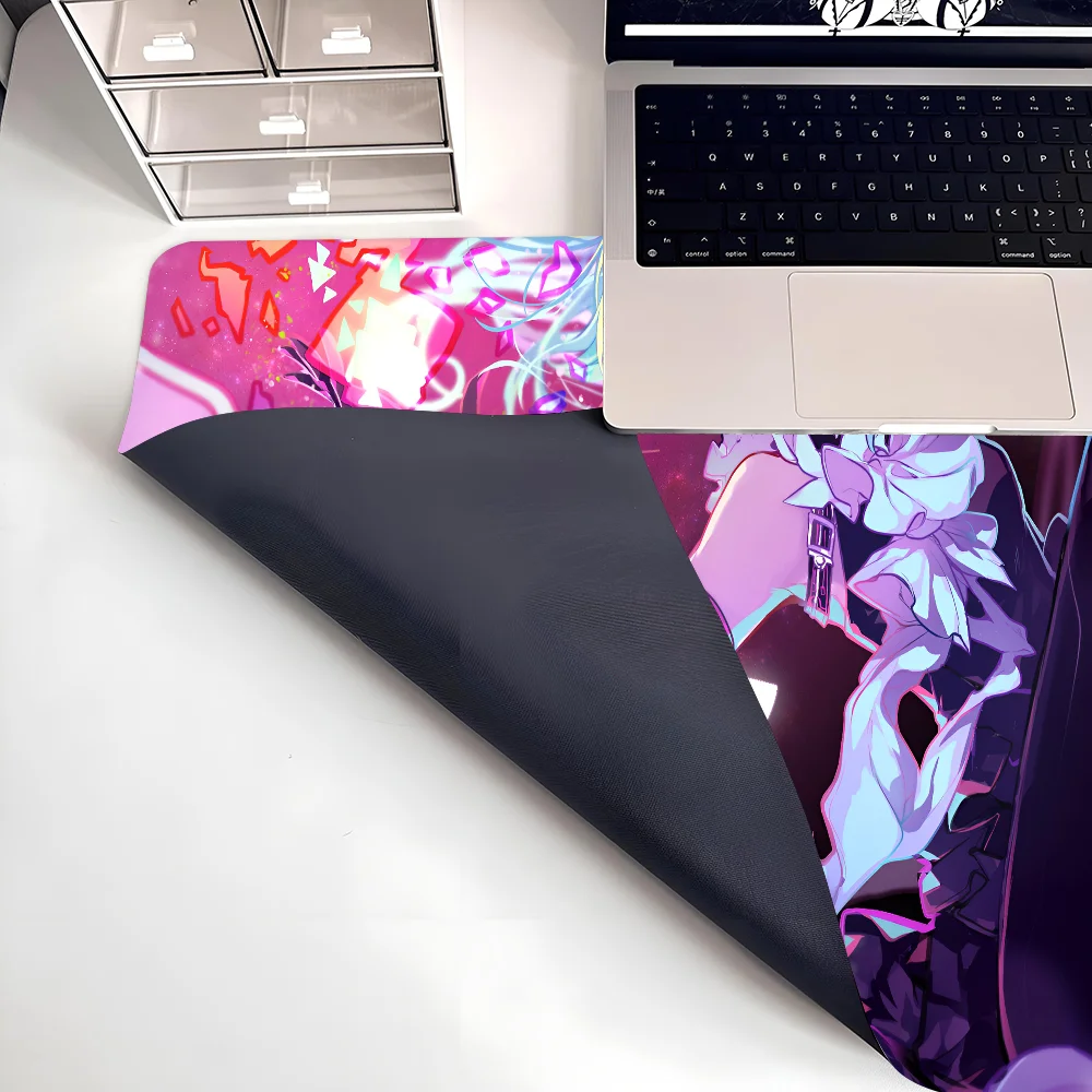 Game Anime Hololive Vtube Hoshimachi Suisei Mousepad Large Keyboard Desk Mat Gaming Mouse Pad LockEdge Non-slip