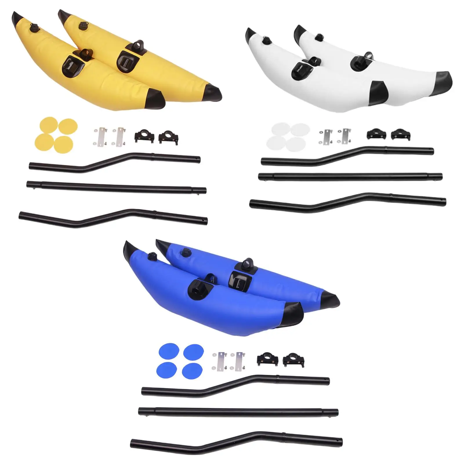 

Kayak Stabilization Inflatable Outrigger Float Rods Repair Patches