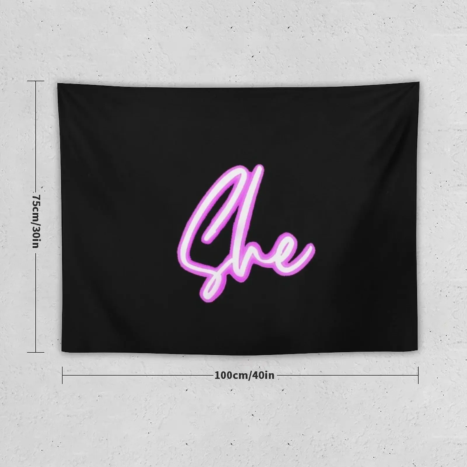 Неоновая вывеска гобелен украшение стены комнаты искусственный эстетический