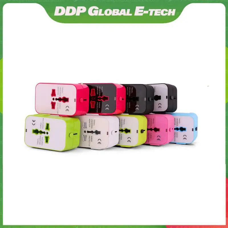

Travel Charger Usb Power Converter Fast Charging Multiple Jacks Conversion Socket Universal Conversion Plug For Smart Phone 1pc