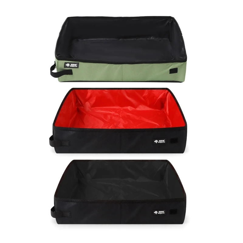 Portable Litter Pan Lightweight Leak Proof Easy To Clean