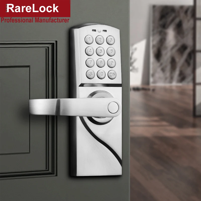 

Digital Electronic Door Lock Keyless for Home Office Hotel Shop Door DIY Rarelock A